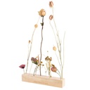 Wooden flower stand