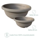 Bella 20cm Taupe