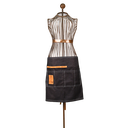Denim garden tool belt short