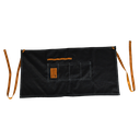 Denim garden tool belt short