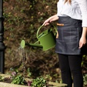 Denim garden tool belt short