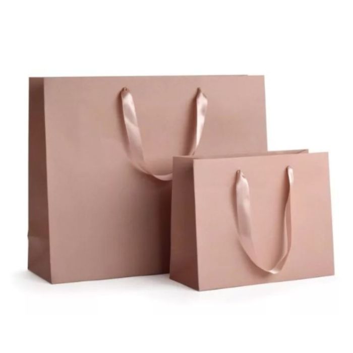 Cadeau tas roze Medium