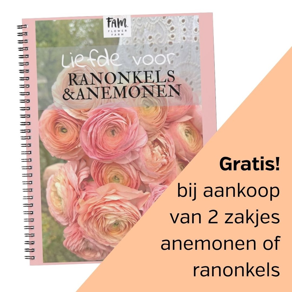 Boekje Liefde voor Ranonkels & Anemonen