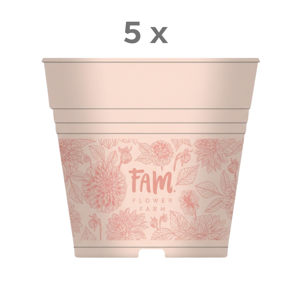 FAM plantenpot voor dahlia's - 5 stuks